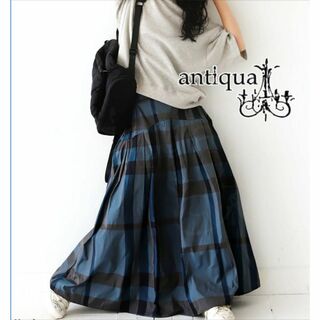 antiqua - 新品タグ付き★antiqua フレアスカート 0409