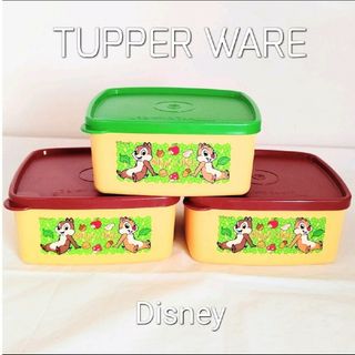 タッパーウェア(TupperwareBrands)のタッパーウェア チップ&デール 3P セット(容器)