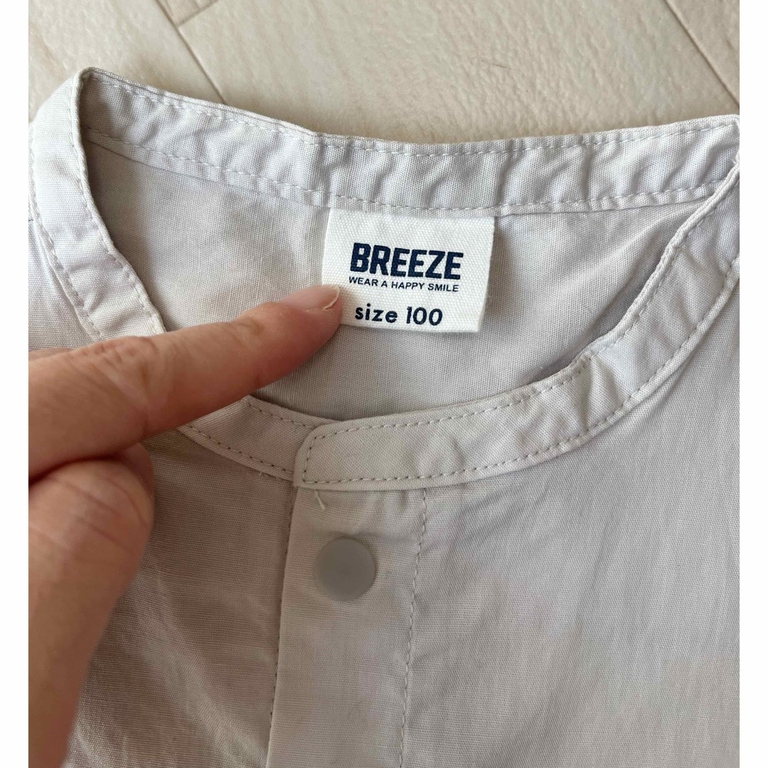 BREEZE(ブリーズ)のBREEZE 半袖シャツ キッズ/ベビー/マタニティのキッズ服男の子用(90cm~)(Tシャツ/カットソー)の商品写真