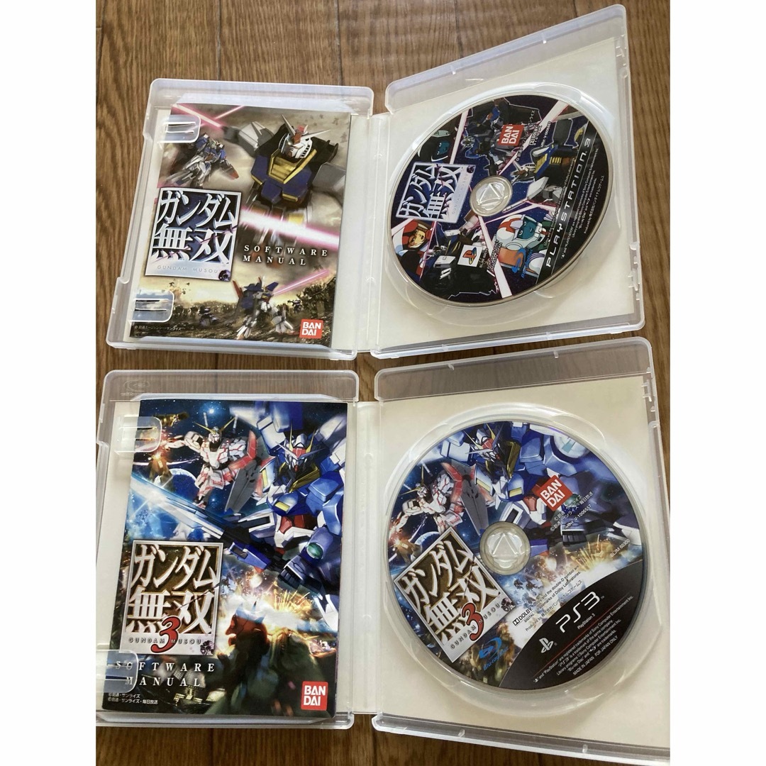 PlayStation3(プレイステーション3)のPS3ガンダム無双3セット エンタメ/ホビーのゲームソフト/ゲーム機本体(家庭用ゲームソフト)の商品写真