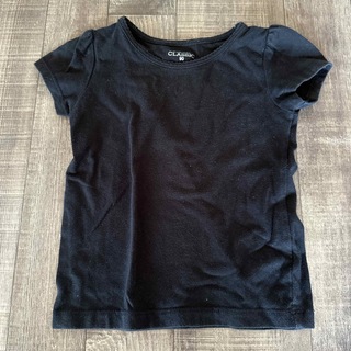 無地　黒　Tシャツ　90(Tシャツ/カットソー)