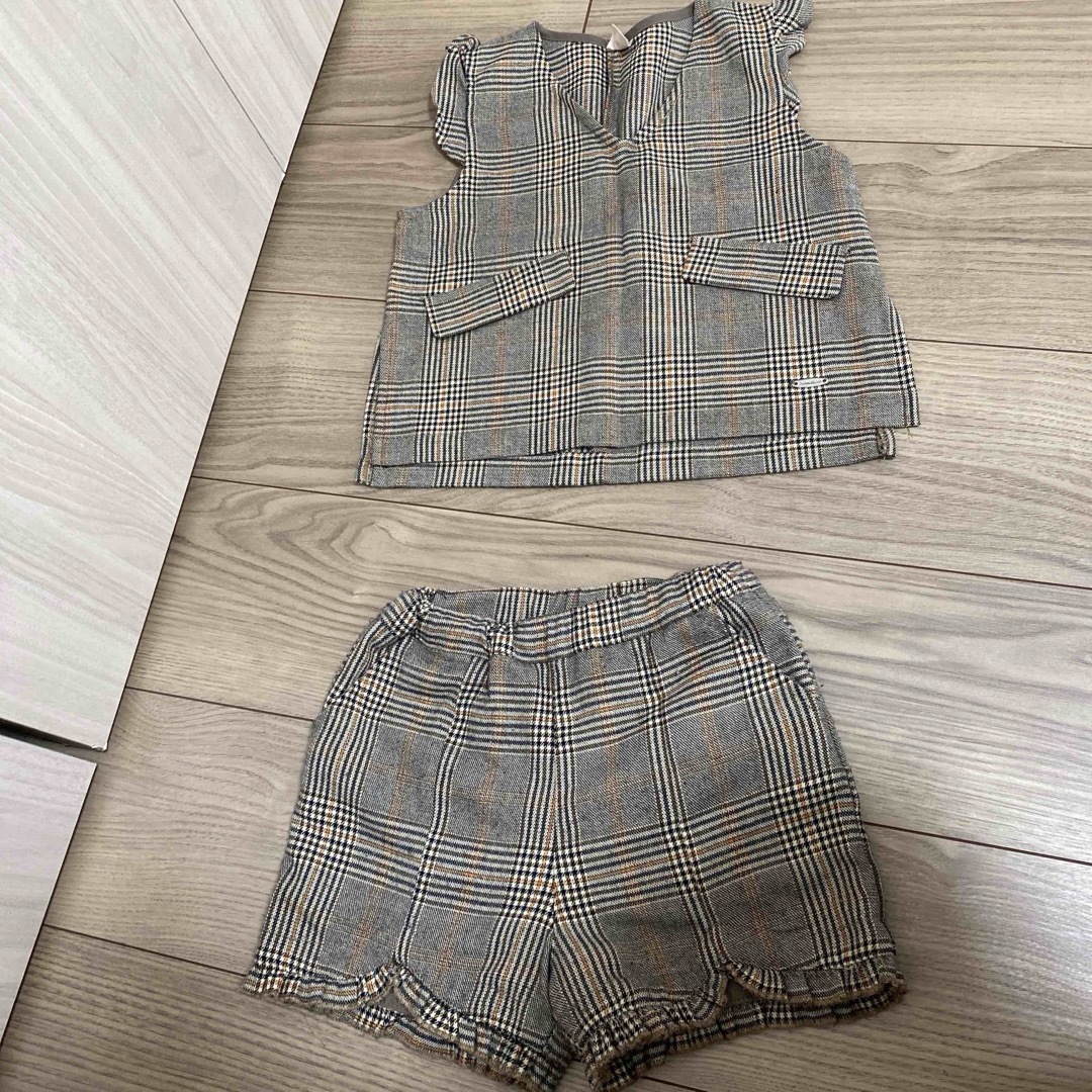 petit main(プティマイン)のPetitmainセットアップ キッズ/ベビー/マタニティのキッズ服女の子用(90cm~)(Tシャツ/カットソー)の商品写真