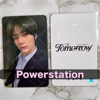 トゥモローバイトゥギャザー(TOMORROW X TOGETHER)のTXT ボムギュ Powerstation トレカ ラキドロ ラッキードロー(K-POP/アジア)