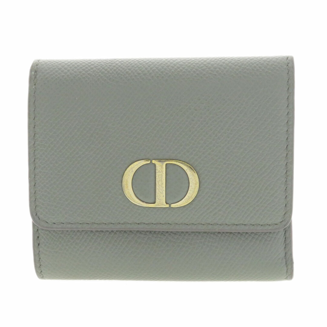 Christian Dior(クリスチャンディオール)のCHRISTIAN DIOR ロゴモチーフ ミニウォレット 二つ折り財布（小銭入れあり） カーフ レディース レディースのファッション小物(財布)の商品写真