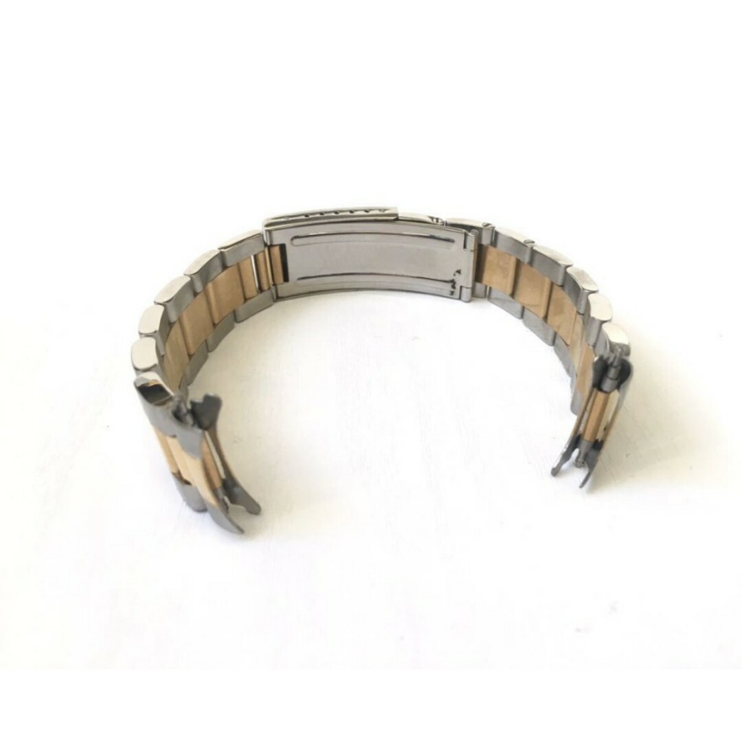 19mm オイスター ブレスレットコンビ ロレックス デイトジャスト社外品 メンズの時計(金属ベルト)の商品写真