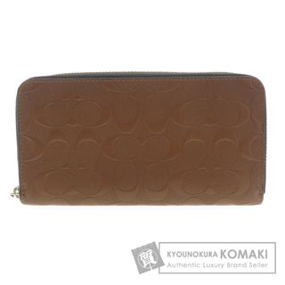 コーチ(COACH)のCOACH シグネチャー 長財布（小銭入れあり） レザー レディース(財布)