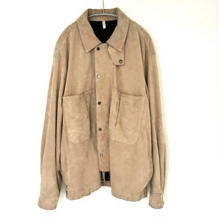 【CCU】THOMAS COVERALL SHIRT JACKET(レザージャケット)