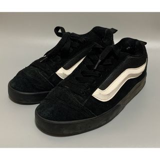 VANS - VANS KNUSKOOL バンズ ヴァンズ ニュースクール 黒 スニーカー