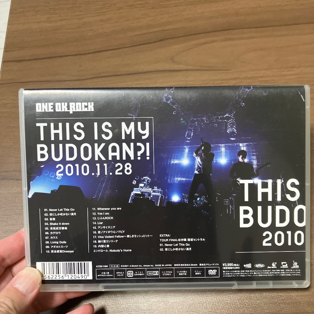 ONE OK ROCK(ワンオクロック)のone ok rock2010DVDワンオク エンタメ/ホビーのDVD/ブルーレイ(ミュージック)の商品写真