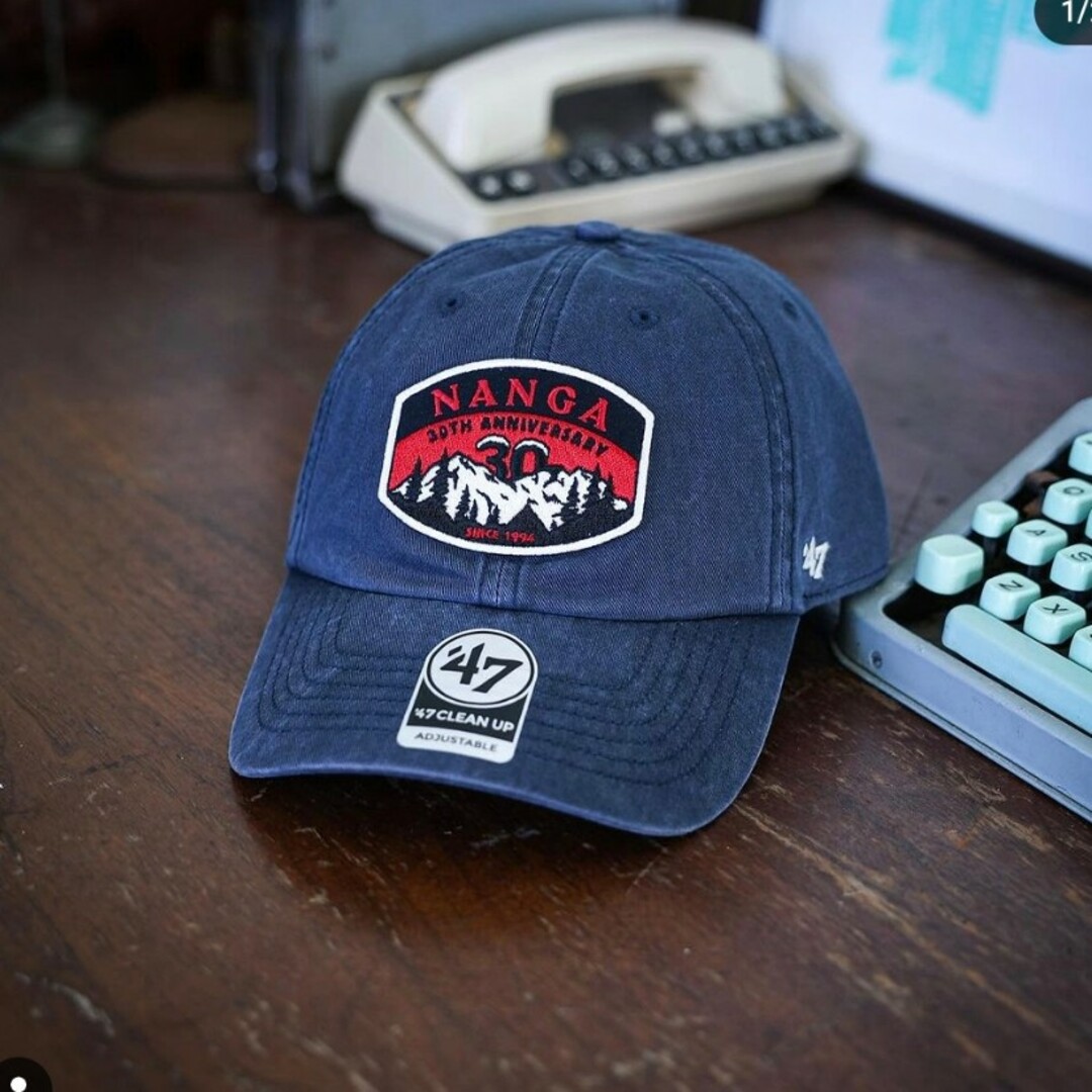 NANGA(ナンガ)の新品未開封 NANGA x 47 Lake Shore CLEAN UP CAP メンズの帽子(キャップ)の商品写真