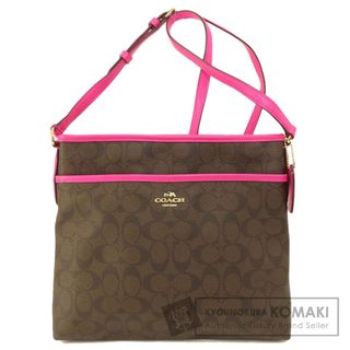 コーチ(COACH)のCOACH F23866 ロングショルダー シグネチャー ショルダーバッグ PVC レザー レディース(ショルダーバッグ)