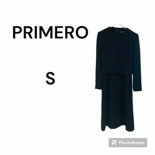 プリメロ　喪服　礼服　ワンピーススーツ　ジャケット付　２点セット　法事　葬式(礼服/喪服)