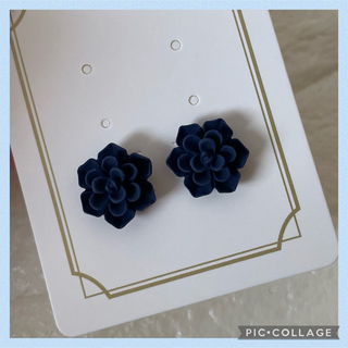 ハンドメイド　ピアス(ピアス)