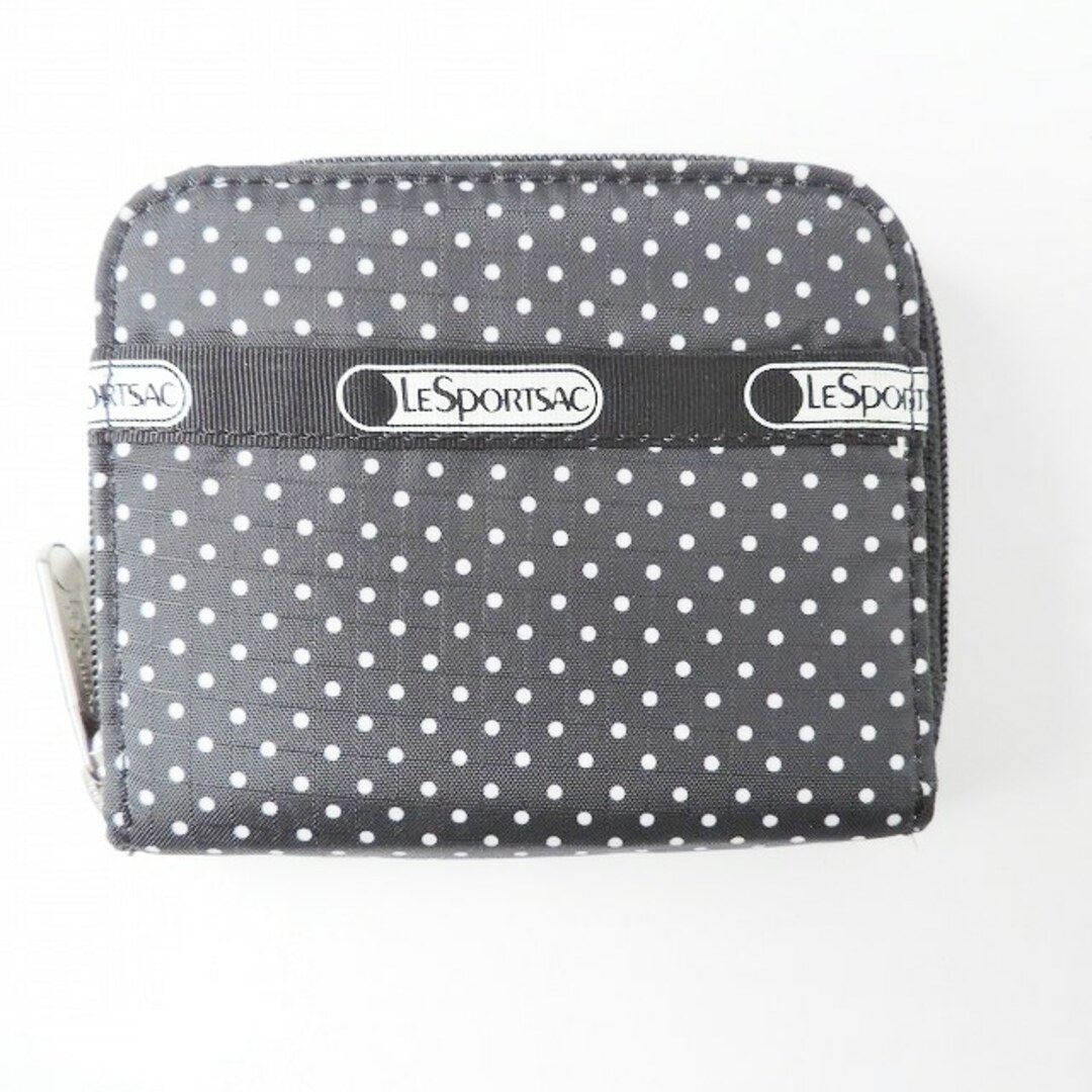 LeSportsac(レスポートサック)のレスポートサック 2つ折り財布 - 黒×白 レディースのファッション小物(財布)の商品写真