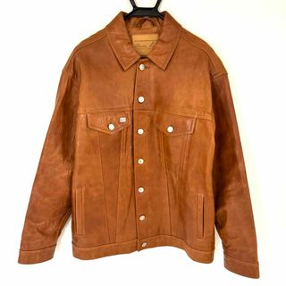 【MARTINE ROSE】Oversized Leather Jacket(レザージャケット)