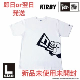 ニューエラー(NEW ERA)のKIRBY NEW ERA コラボTシャツ / Lサイズ カービィ 受注生産品(Tシャツ/カットソー(半袖/袖なし))