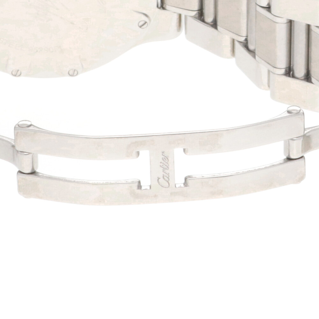 Cartier(カルティエ)のカルティエ クロノスカフ 腕時計 時計 ステンレススチール 2424 クオーツ メンズ 1年保証 CARTIER  中古 メンズの時計(腕時計(アナログ))の商品写真