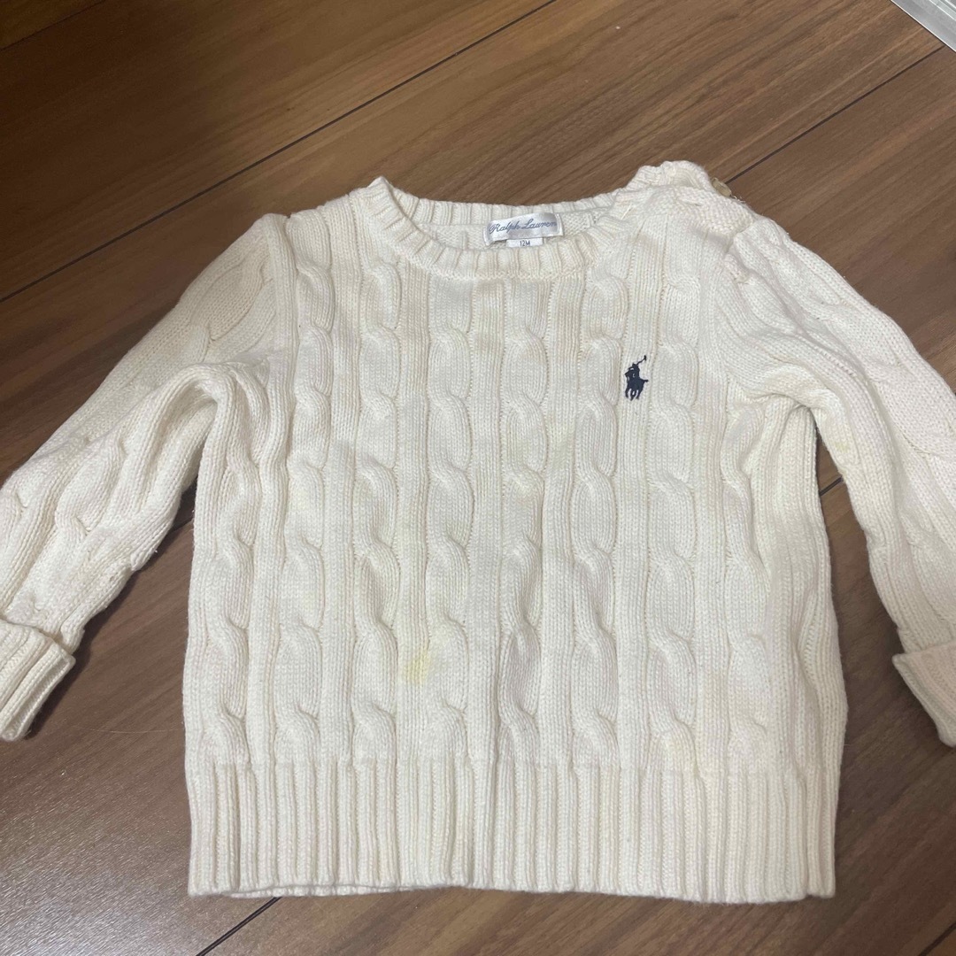 Ralph Lauren(ラルフローレン)のラルフローレン　キッズセーター キッズ/ベビー/マタニティのベビー服(~85cm)(トレーナー)の商品写真