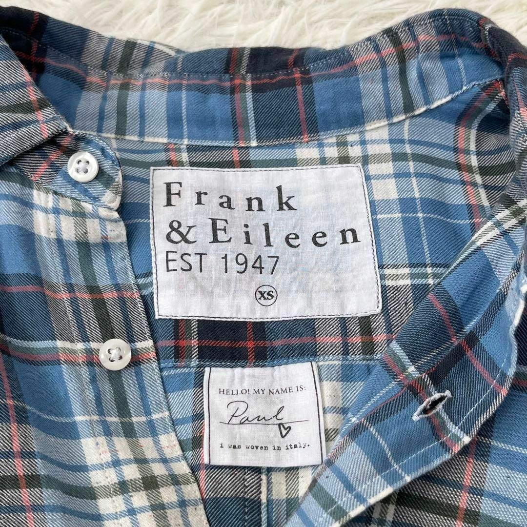 Frank&Eileen(フランクアンドアイリーン)のFrank フランク&アイリーン　PAUL ポール　チェック　シャツ メンズのトップス(シャツ)の商品写真