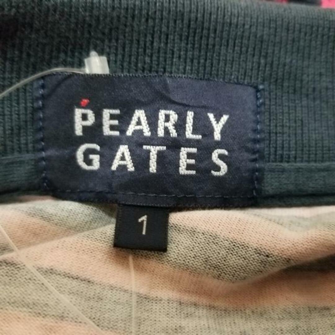 PEARLY GATES(パーリーゲイツ)のパーリーゲイツ 半袖ポロシャツ サイズ1 S レディースのトップス(ポロシャツ)の商品写真