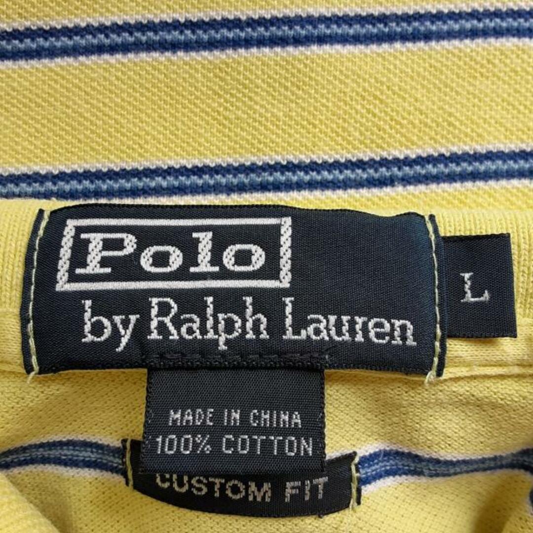 POLO RALPH LAUREN(ポロラルフローレン)のポロラルフローレン 半袖ポロシャツ L美品  メンズのトップス(ポロシャツ)の商品写真