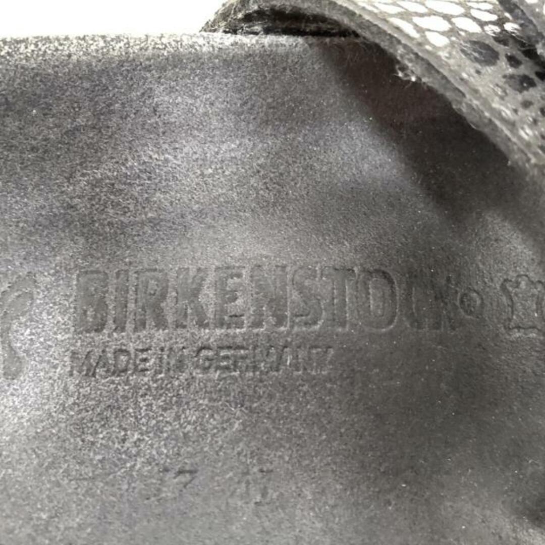 BIRKENSTOCK(ビルケンシュトック)のビルケンシュトック サンダル 36 黒 レザー レディースの靴/シューズ(サンダル)の商品写真