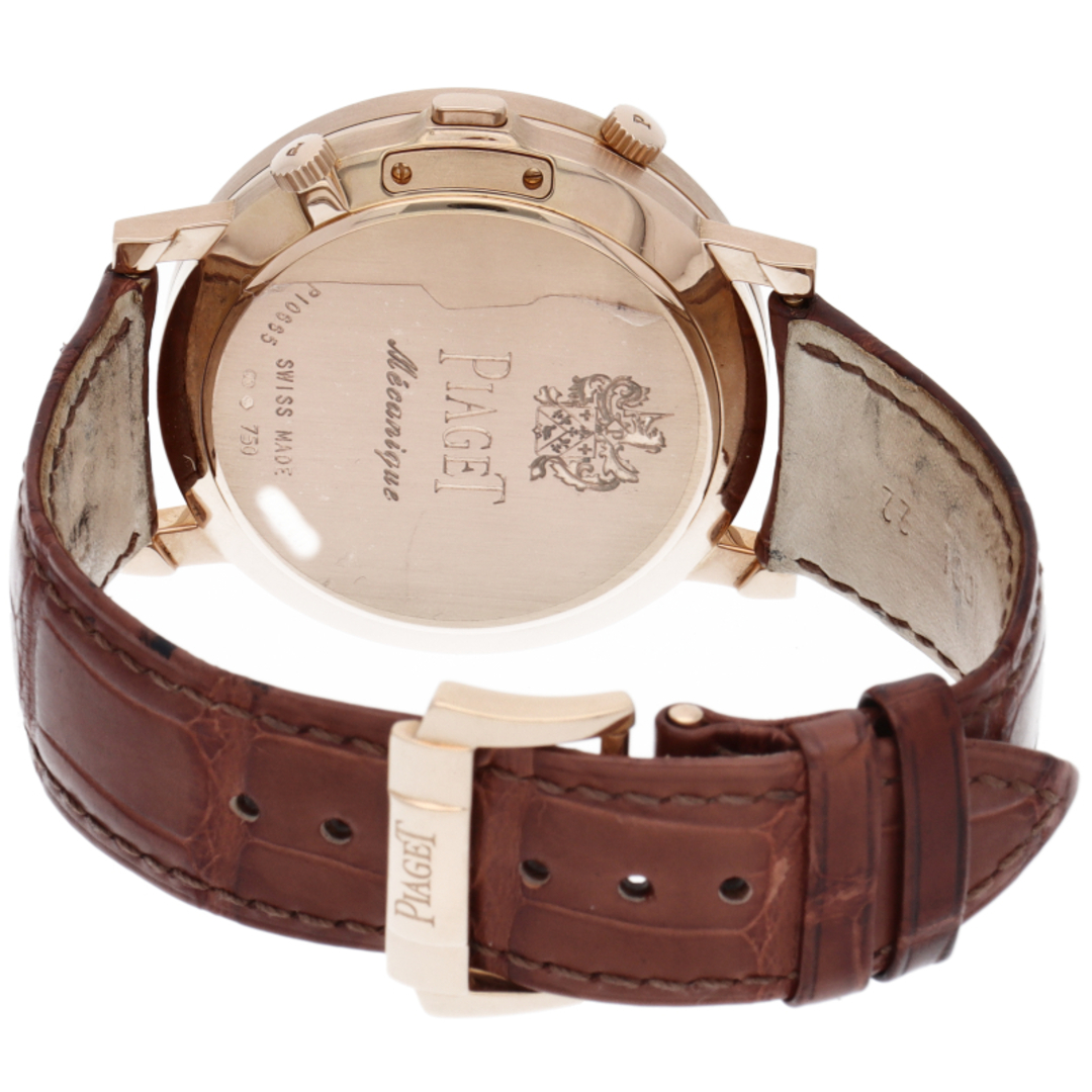 PIAGET(ピアジェ)のピアジェ アルティプラノ ダブル ジュー ウォッチ 43mm 手巻 Altiplano Double Jeu G0A35153/P10665 箱 修理書 K18PG/革 メンズ時計 シルバー 美品 【中古】 メンズの時計(その他)の商品写真