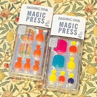 ダッシングディバ マジックプレス　ペディ　2点セット　18【新品・匿名配送】