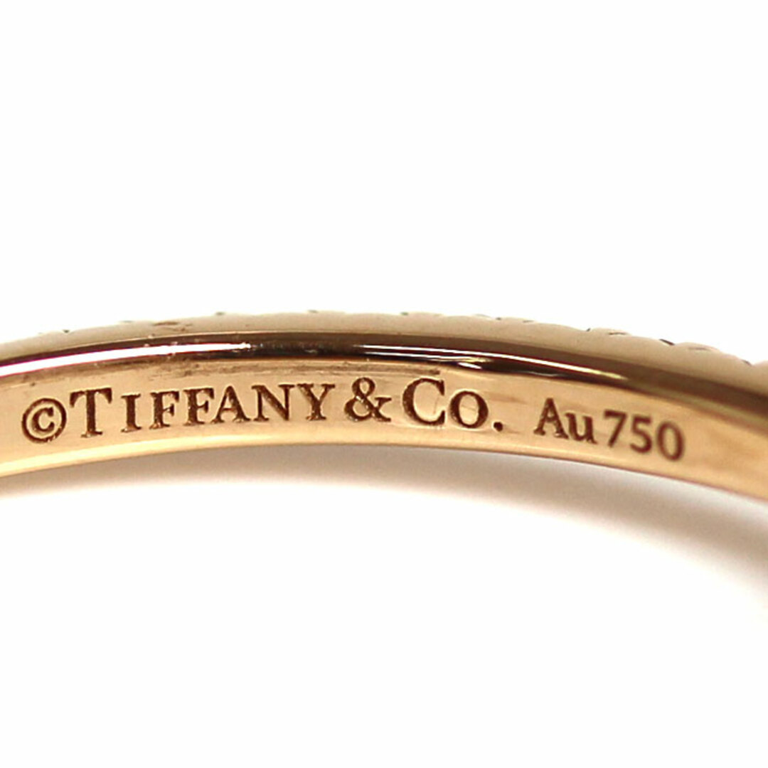 Tiffany & Co.(ティファニー)のTIFFANY&Co. ティファニー K18PG ピンクゴールド ノヴォ ホライゾン リング・指輪 ルビー ダイヤモンド 10号 1.6g レディース【中古】【美品】 レディースのアクセサリー(リング(指輪))の商品写真