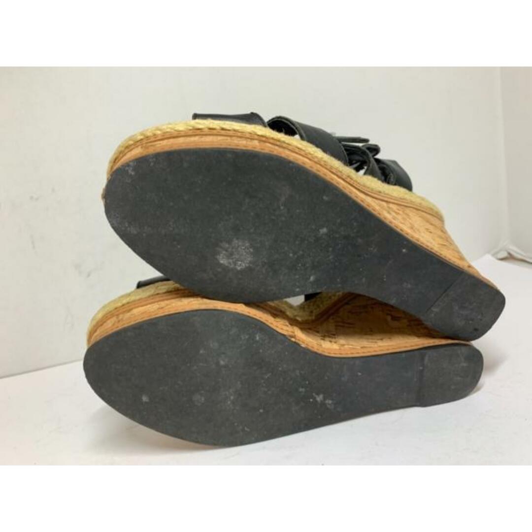 DIANA(ダイアナ)のダイアナ サンダル レディース 黒 レザー レディースの靴/シューズ(サンダル)の商品写真