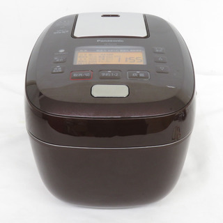 パナソニック(Panasonic)のPanasonic (パナソニック) 炊飯器 可変圧力IHジャー炊飯器 5.5合炊き おどり炊き ブラウン SR-PA109(炊飯器)