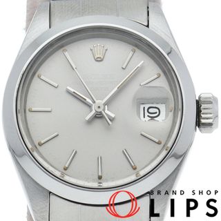 ロレックス(ROLEX)のロレックス オイスター パーペチュアル デイト レディース時計 アンティーク Oyster Perpetual Date
 6916(3) SS レディース時計 シルバー 仕上げ済 1972年 美品 【中古】(腕時計)