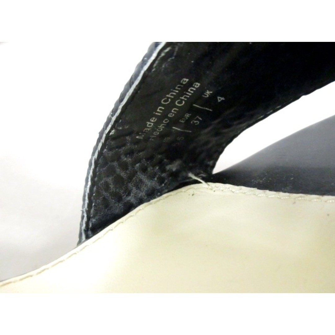 ALDO(アルド)のアルド サンダル レディース 黒×白 レザー レディースの靴/シューズ(サンダル)の商品写真
