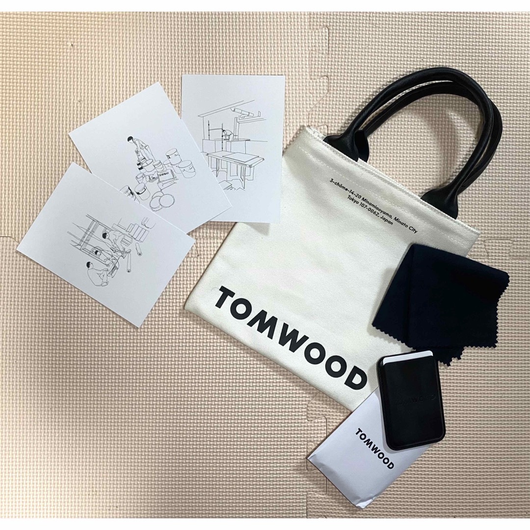 TOM WOOD(トムウッド)のTOMWOOD カードケース シルバー磨き カード セット オマケ付き メンズのファッション小物(名刺入れ/定期入れ)の商品写真