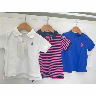 POLO RALPH LAUREN - ラルフローレン  80、85 ポロシャツ　Tシャツ　3枚セット