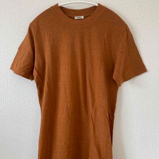 ファビアンルー(Fabiane Roux)のnowos ＊ 22SS ブラウンTシャツ(Tシャツ(半袖/袖なし))