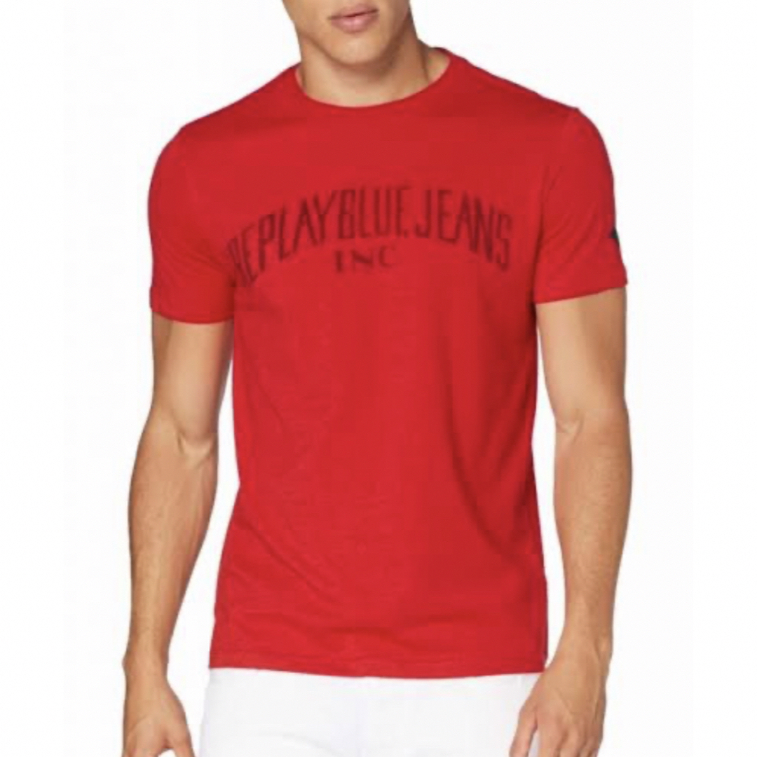 Replay(リプレイ)の新品未使用！　リプレイ　REPLAY Tシャツ レッドL メンズのトップス(Tシャツ/カットソー(半袖/袖なし))の商品写真