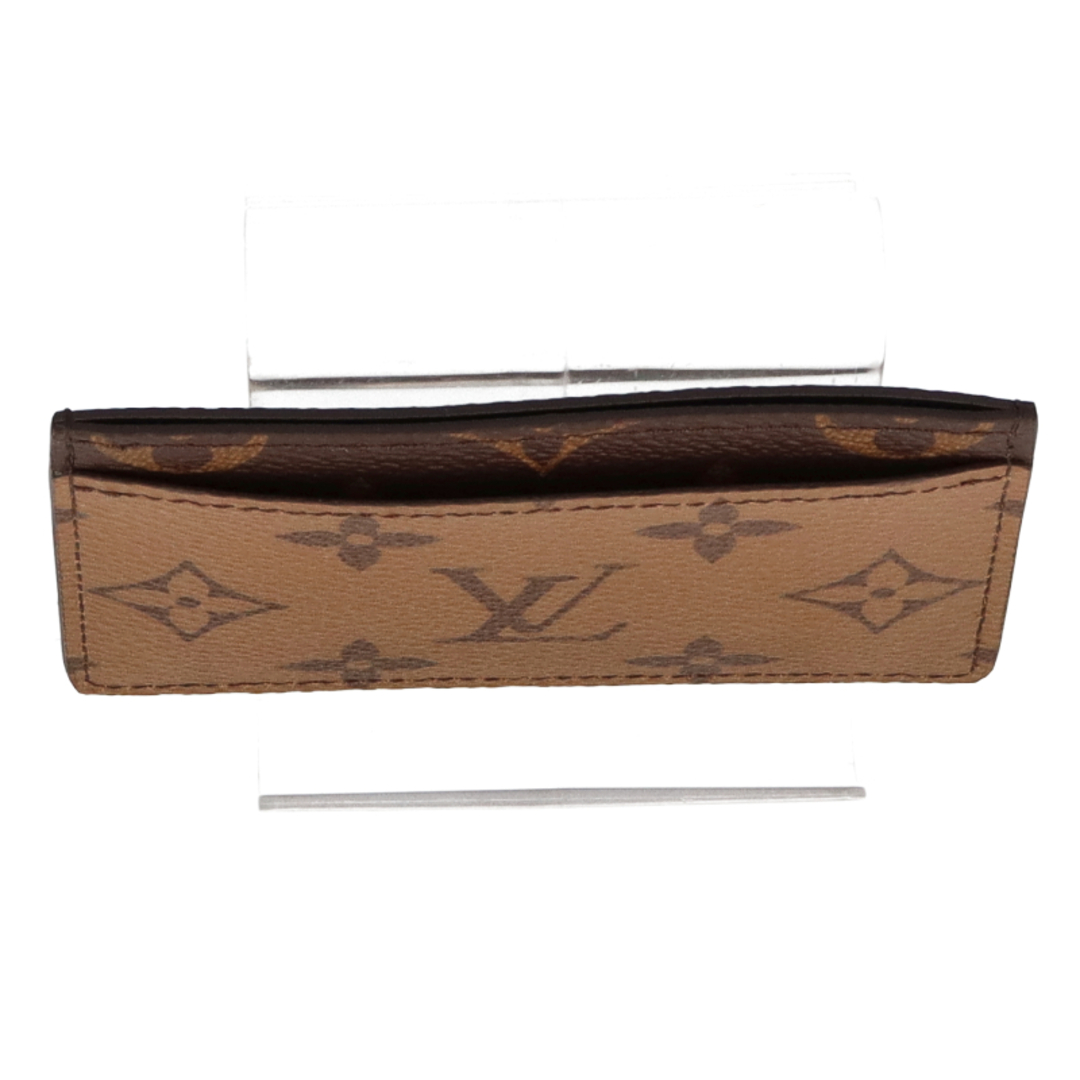 LOUIS VUITTON(ルイヴィトン)のルイ・ヴィトン ポルトカルト サーンプル 新品  M69161 モノグラムリバース レディース ブラウン【新品】 レディースのファッション小物(名刺入れ/定期入れ)の商品写真