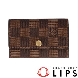 ルイヴィトン(LOUIS VUITTON)のルイ・ヴィトン ミュルティクレ6 新品  N62630 ダミエ レディース ブラウン【新品】(キーホルダー)