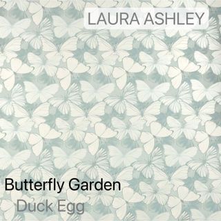 ローラアシュレイ(LAURA ASHLEY)のローラアシュレイ UK製壁紙　バタフライガーデン　新品1本から(ロールスクリーン)