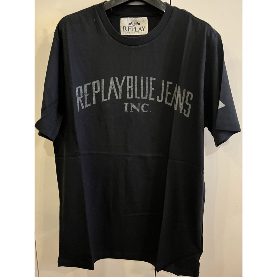 Replay(リプレイ)の新品未使用！　リプレイ　REPLAY Tシャツ ブラックS メンズのトップス(Tシャツ/カットソー(半袖/袖なし))の商品写真