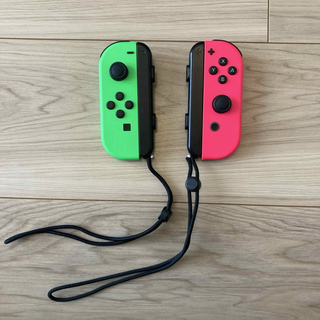 ニンテンドースイッチ(Nintendo Switch)のSwitch Joy-Con(グリーン＆ピンク) (その他)