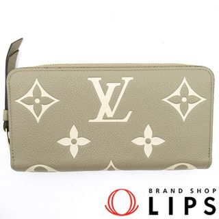 ルイヴィトン(LOUIS VUITTON)のルイ・ヴィトン ジッピーウォレット  M69794 モノグラムアンプラント レディース トゥルトレールクレーム【中古】(財布)