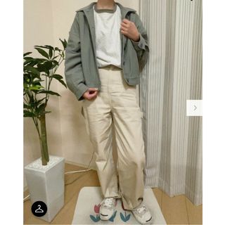 ユニクロ(UNIQLO)のユニクロ ジャージーリラックスジャケット グリーン M(その他)