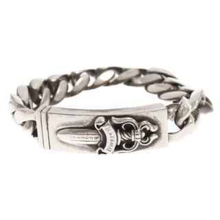 クロムハーツ(Chrome Hearts)のCHROME HEARTS クロムハーツ ID DAGGER ダガーIDクラシックリンク シルバーブレスレット 13LINK(ブレスレット)