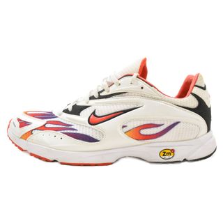 シュプリーム(Supreme)のSUPREME シュプリーム 18SS×NIKE AIR STREAK SPECTRUM PLUS エアズームストリーク ローカットスニーカー AQ1279-100 ホワイト/レッド 28cm/US10(スニーカー)