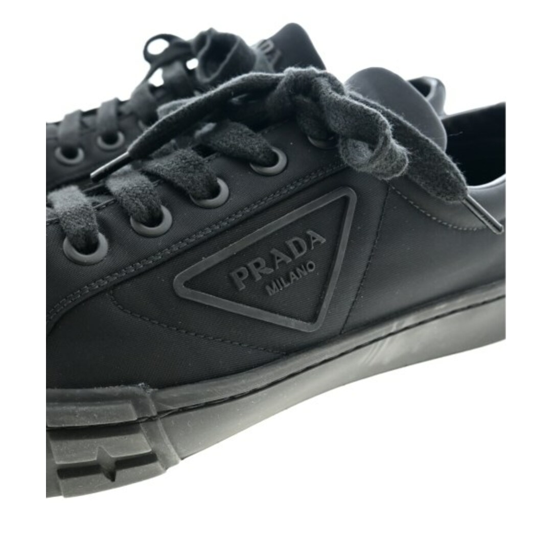 PRADA(プラダ)のPRADA プラダ スニーカー 7(25.5cm位) 黒 【古着】【中古】 メンズの靴/シューズ(スニーカー)の商品写真