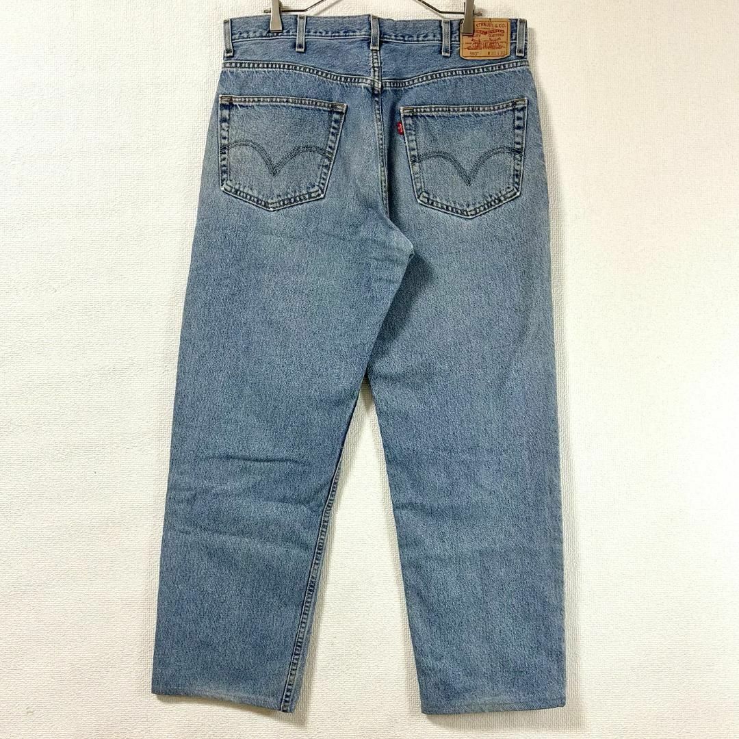 Levi's(リーバイス)のリーバイス550 Levis W38 ブルーデニムパンツ 水色 00s 8193 メンズのパンツ(デニム/ジーンズ)の商品写真