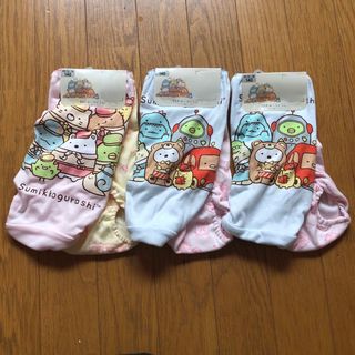 サンエックス(サンエックス)の新品　すみっこぐらし　女児　ショーツ　パンツ　下着　6枚　140(下着)