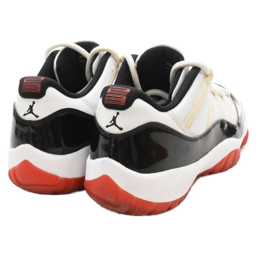 NIKE(ナイキ)のNIKE ナイキ AIR JORDAN 11 RETRO LOW エアジョーダン11 ホワイトブレッド ローカットスニーカーブラック/ホワイト/レッド US9/27.0cm AV2187-160 メンズの靴/シューズ(スニーカー)の商品写真